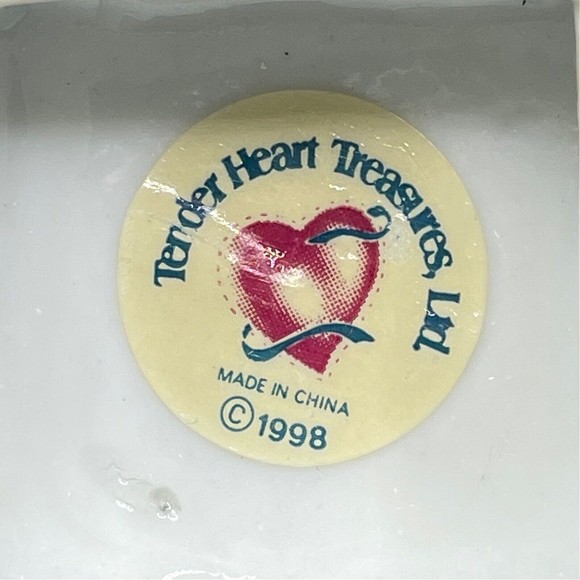 Vintage Tender Heart Treasures Ltd Bird House Hinged Lid Trinket Box 1998 - Picture 6 of 10